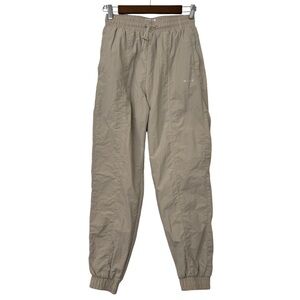 Wilo‎ The Label Womens Parachute Jogger Pants Clay Minimalist Streetwear Size XS